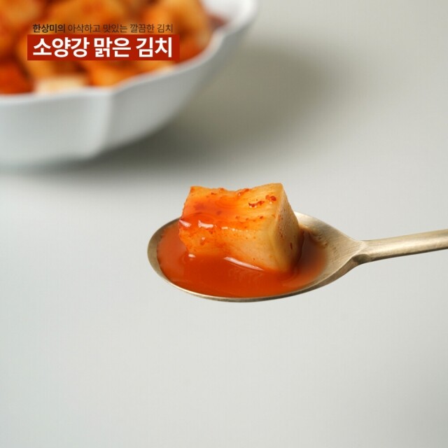 춘천몰,강원도 김치 소양강 맑은 김치 깍두기 500g,3kg,5kg,10kg