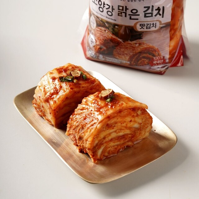 윤서식품,[소양강 맑은 김치] 국내산 배추 썰은 맛김치 주문 1kg2개 5kg 10kg